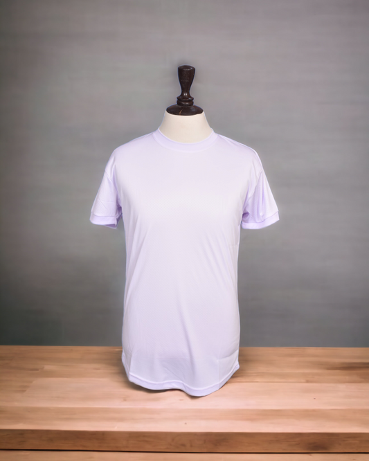 WHITE DRI-FIT SWEAT ABSORBANT SHIRT