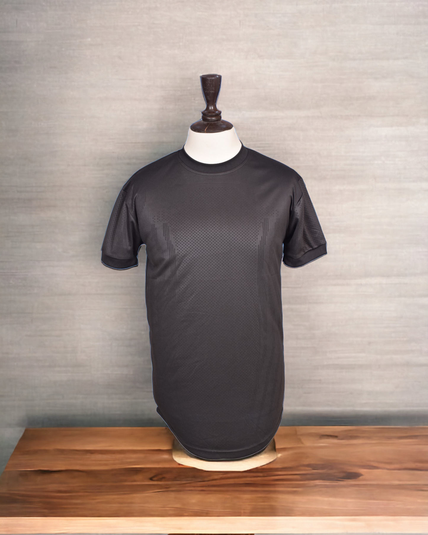 BLACK DRI-FIT SWEAT ABSORBANT SHIRT