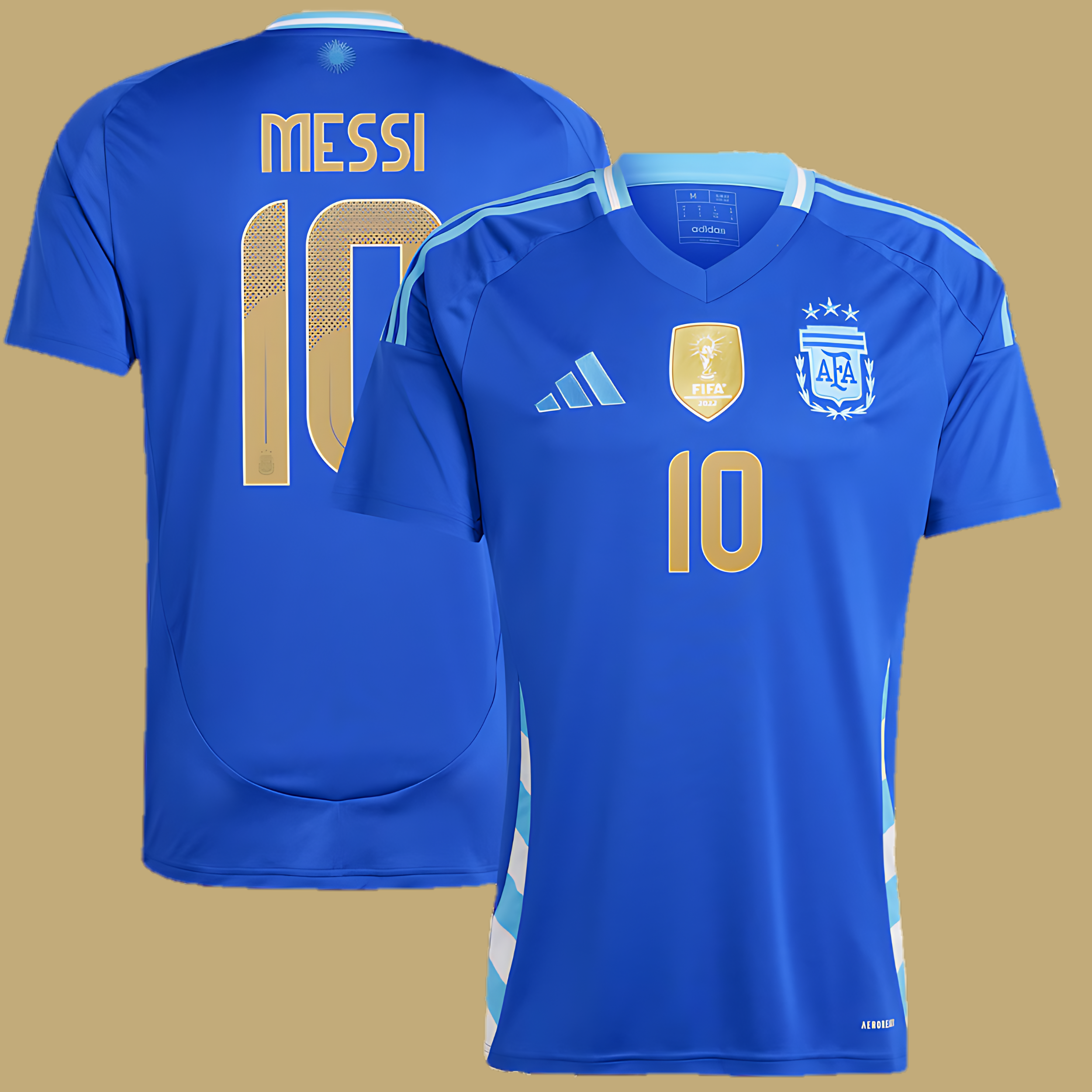 ARGENTINA AWAY MESSI 10 SHIRT Noor Sports