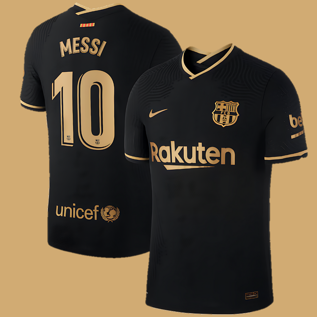BARCA MESSI BLACK SHIRT 20 21 Noor Sports