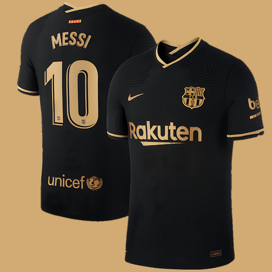 BARCA MESSI BLACK SHIRT 20/21