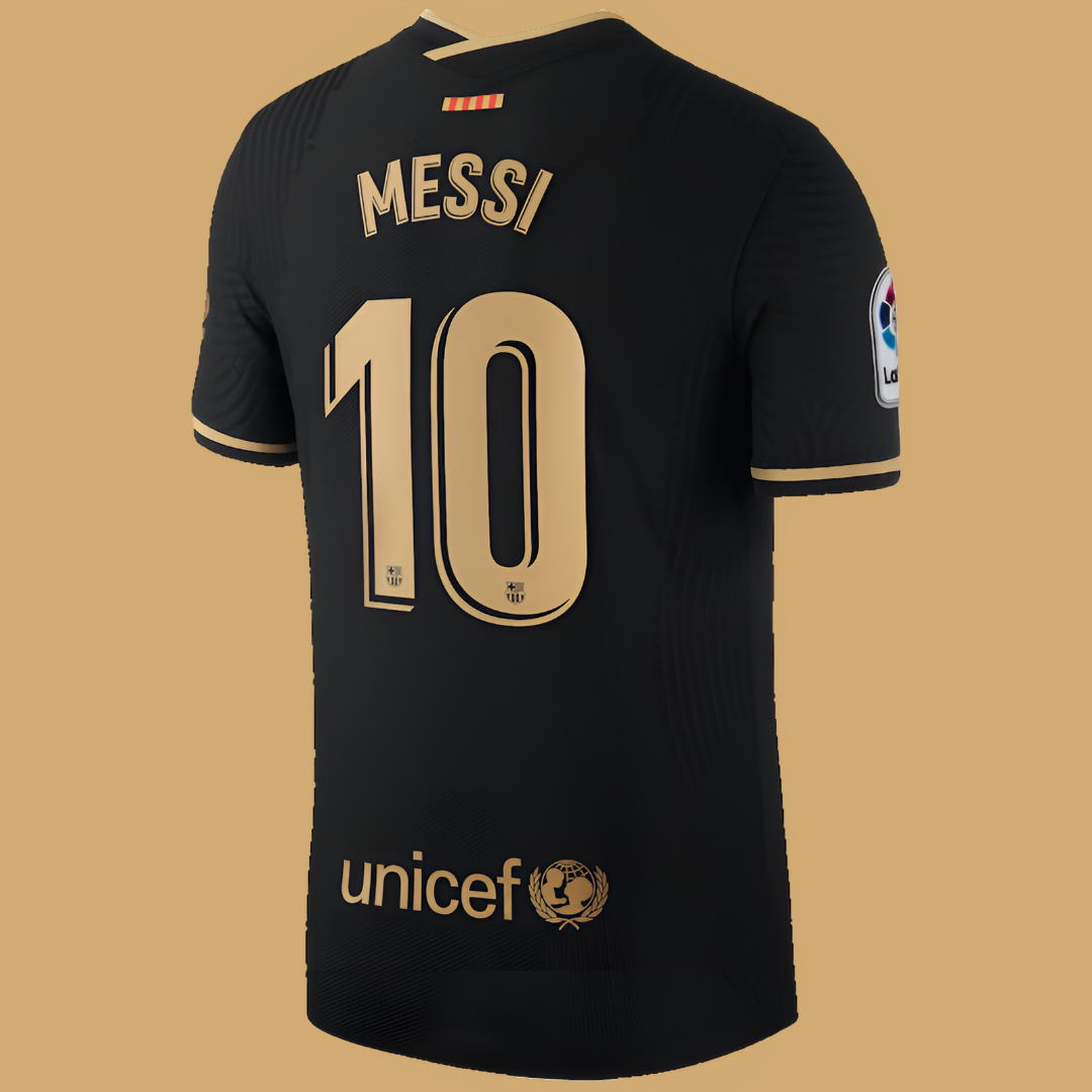 BARCA MESSI BLACK SHIRT 20/21