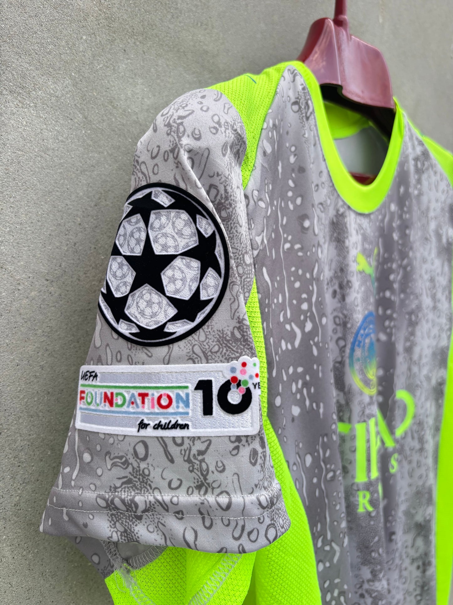 Manchester City Third SHIRT 25/26(PLAYER VERSION LOGO)