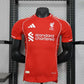 Liverpool Home shirt 25/26 player version logos