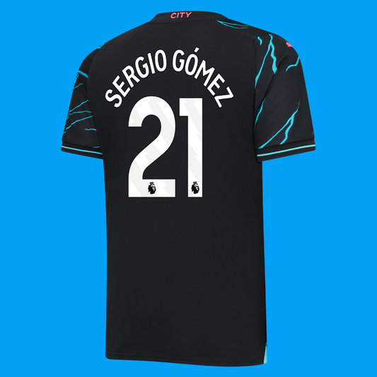 Sergio Gómez Manchester City Third Shirt 23/24