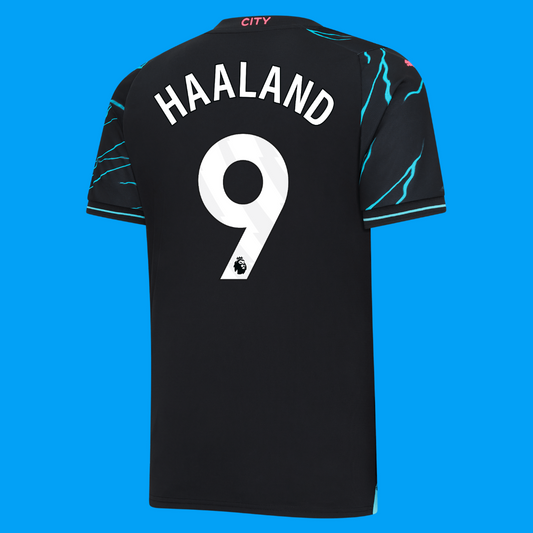 HAALAND 9 Manchester City Third Shirt 23/24