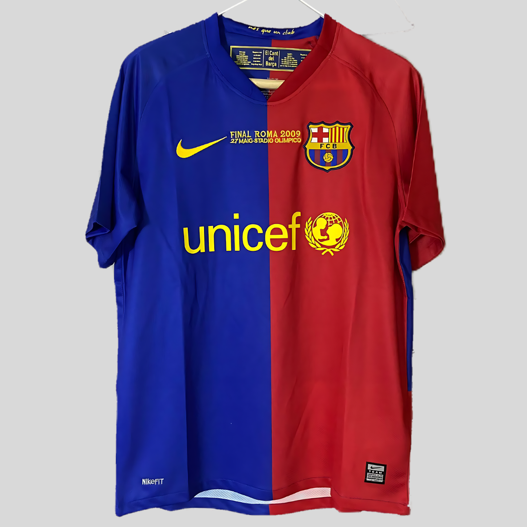 Barcelona Ronaldo And Messi Swapped Shirts Barcelona 2008-09 Messi