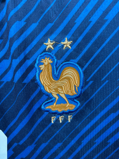 MBAPPE 10 FRANCE HOME FIFA CUP JERSEY (EMBROIDED LOGO)