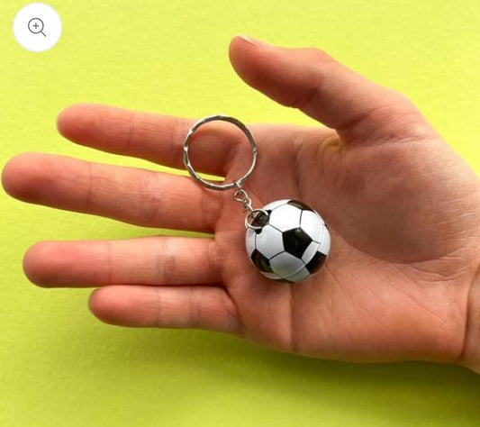 IMPORTED METAL FOORTBALL KEYCHAIN