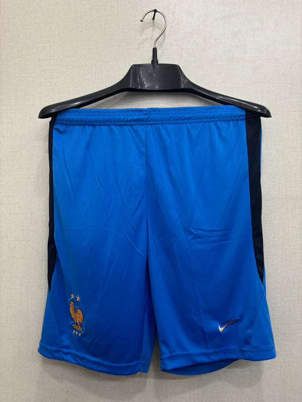 FRANCE HOME FIFA CUP SHORT EMBROIDED LOGO
