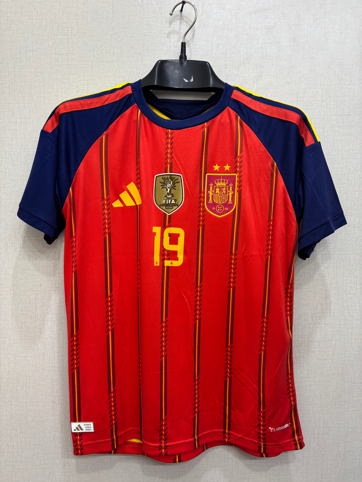 SPAIN HOME WORLDCUP WINNER JERSEY