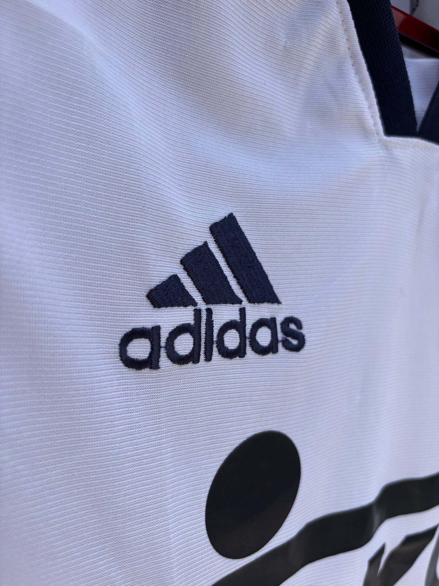 REAL MADRID HOME 99/00 JERSEY (EMBROIDED LOGO)