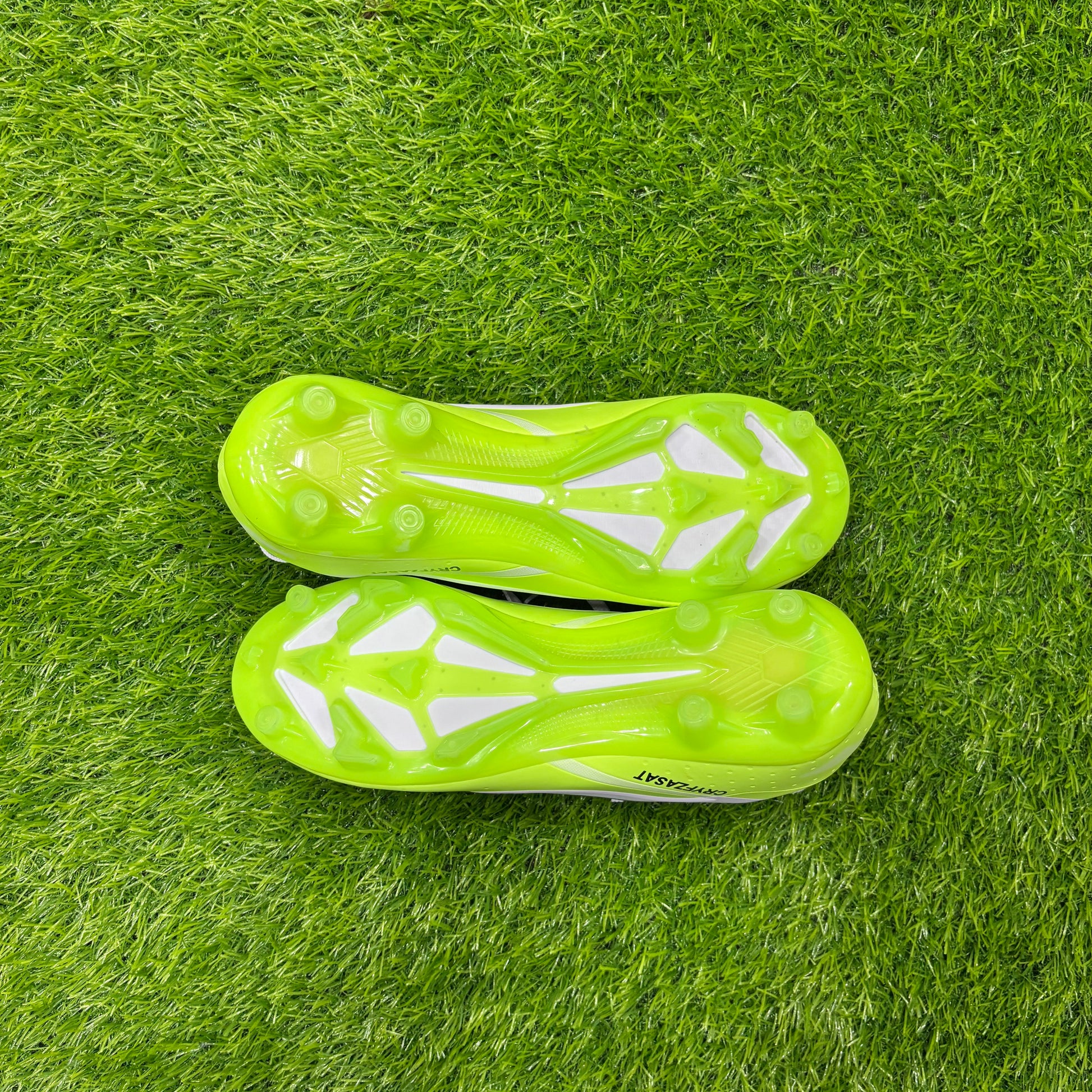 Football Studs – GREEN/WHITE – Noor Sports - Main Image