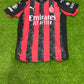 AC MILAN HOME  SHIRT 25/26 (EMBROIDED LOGO)