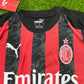 AC MILAN HOME  SHIRT 25/26 (EMBROIDED LOGO)