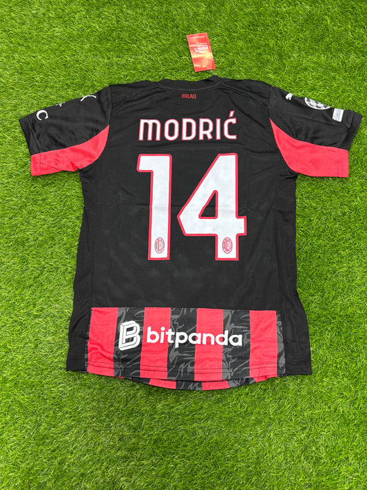 AC MILAN HOME  SHIRT 25/26 (EMBROIDED LOGO)