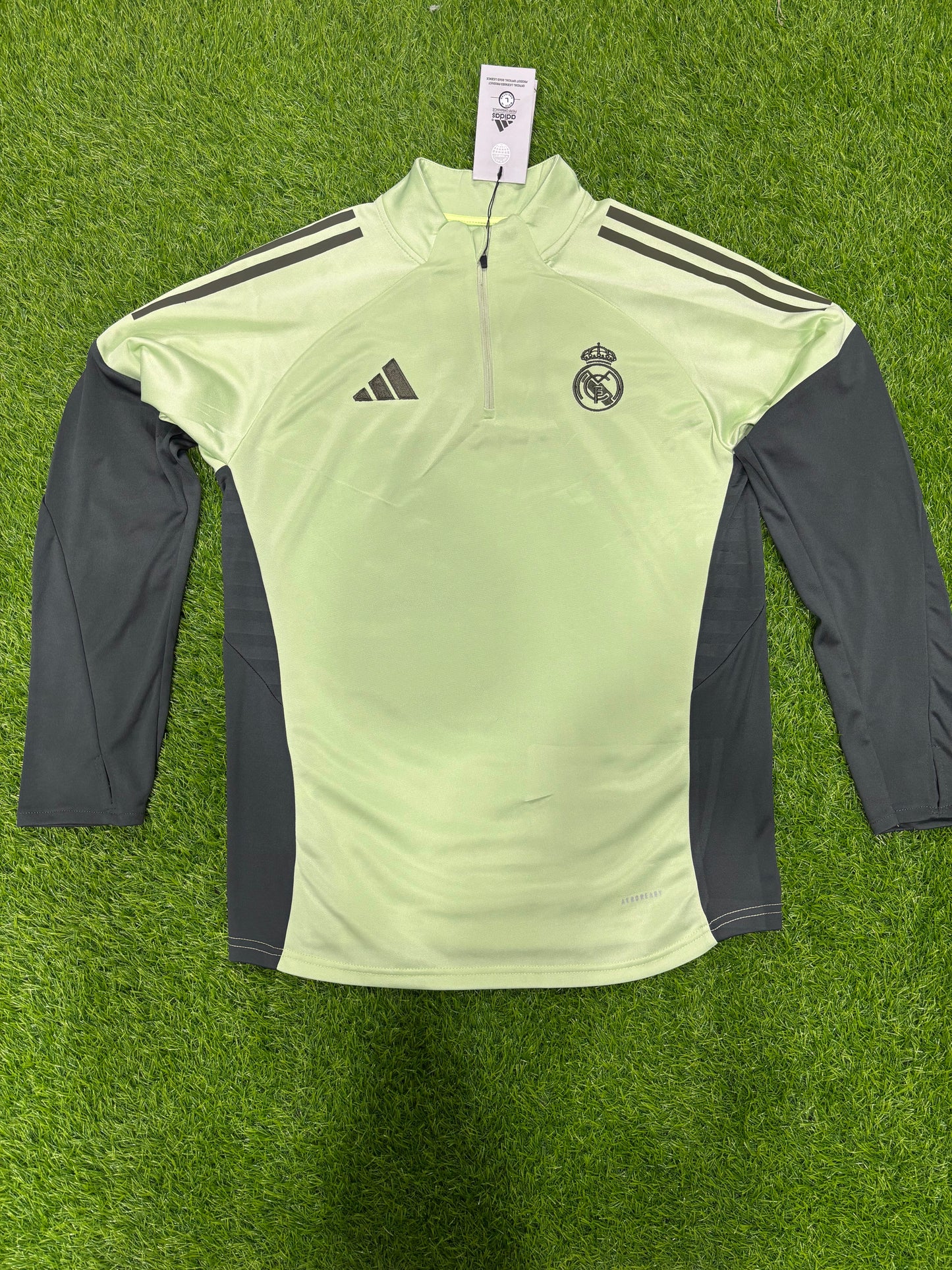 REAL MADRID Training Drill Top 25/26 (Lime Green)