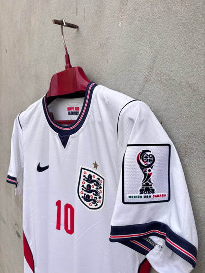 BELLINGHAM 10 ENGLAND HOME FIFA CUP JERSEY 2026 (PLAYER VERSION)