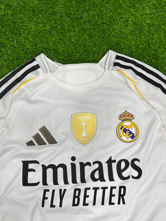 Real Madrid Home shirt (PLAYER VERSION LOGOS)