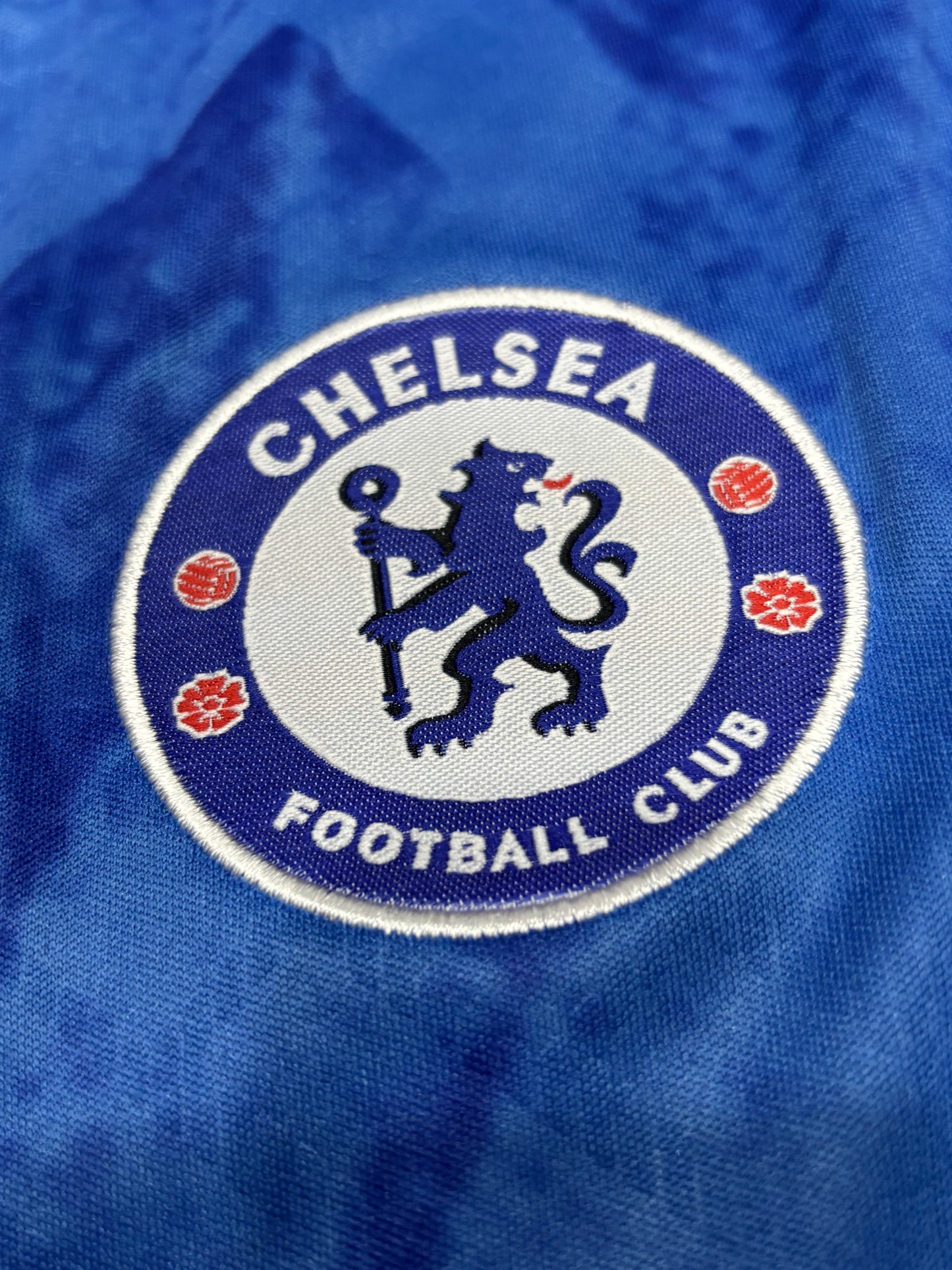 CHELSEA HOME  SHIRT 25/26 (EMBROIDED LOGO)