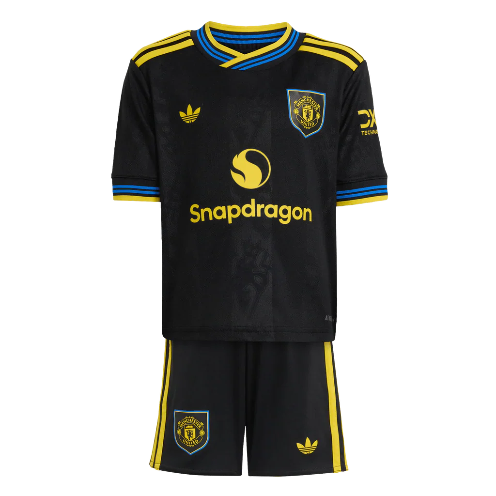 MANCHESTER UNITED THIRD KIDS KIT 25/26