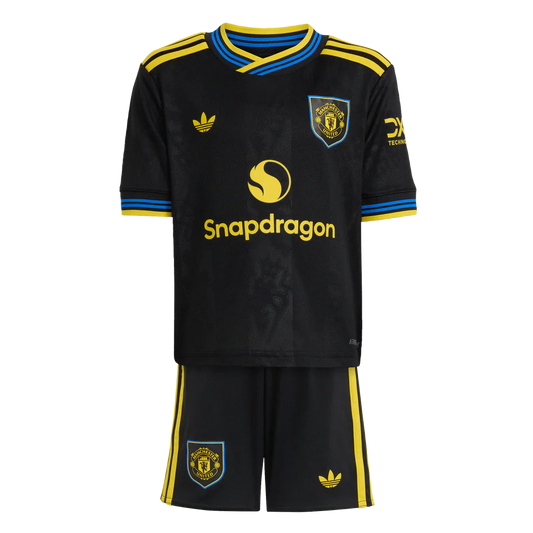 MANCHESTER UNITED THIRD KIDS KIT 25/26