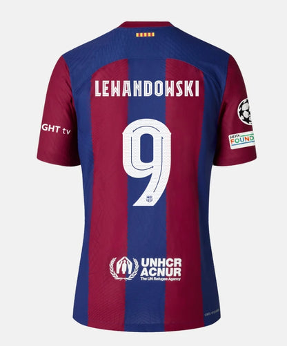 Lewanodowski 9 Barca Home shirt