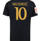 Real Madrid third Shirt printed with modric 10