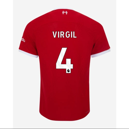 Virgil 4 Home Liverpool SHIRT 23/24