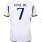 Vini Jr 7 Home Madrid Shirt 23/24