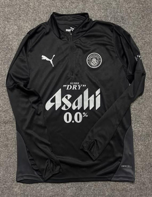 MANCHESTER CITY BLACK TRAINING DRILL WITH THUMB HOLE 2026