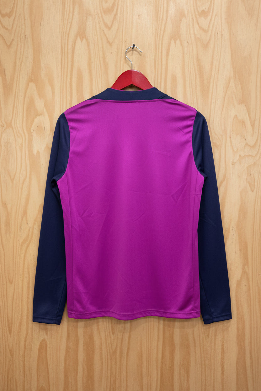 BARCELONA TRAINING  DRIL TOP PURPLE 2026