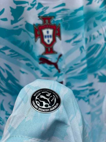 RONALDO 7 PORTUGAL AWAY FIFA CUP JERSEY (TPU LOGO)