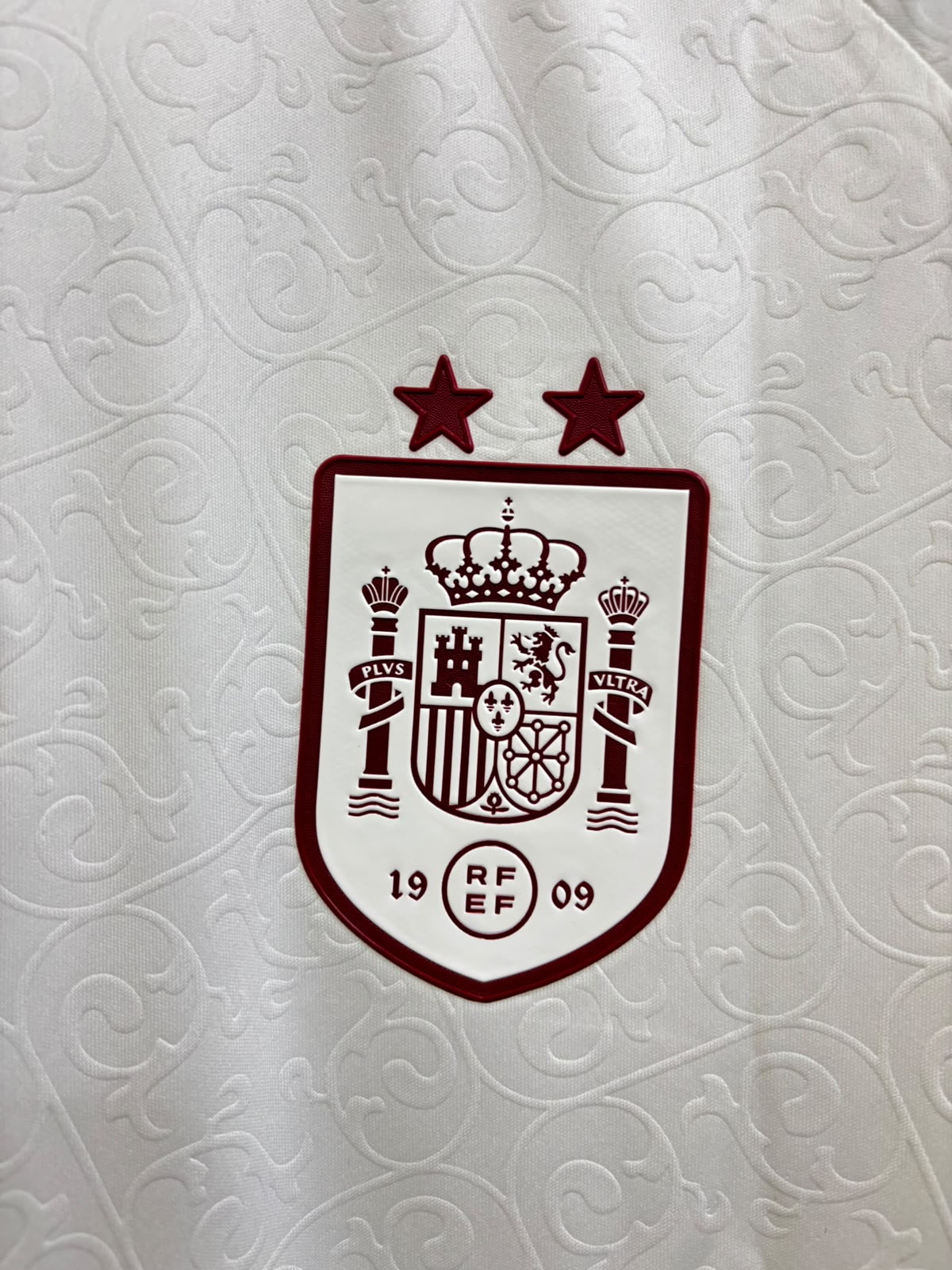 SPAIN AWAY FIFA CUP 2 STAR JERSEY 2026 ( TPU LOGO)