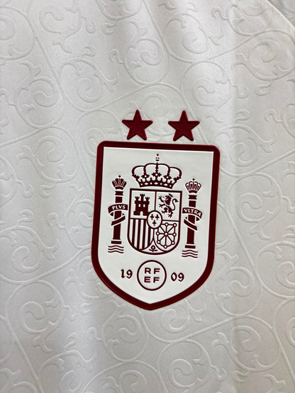SPAIN AWAY FIFA CUP 2 STAR JERSEY 2026 ( TPU LOGO)