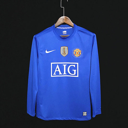 2007/08 MANCHESTER UNITED BLUE SHIRT