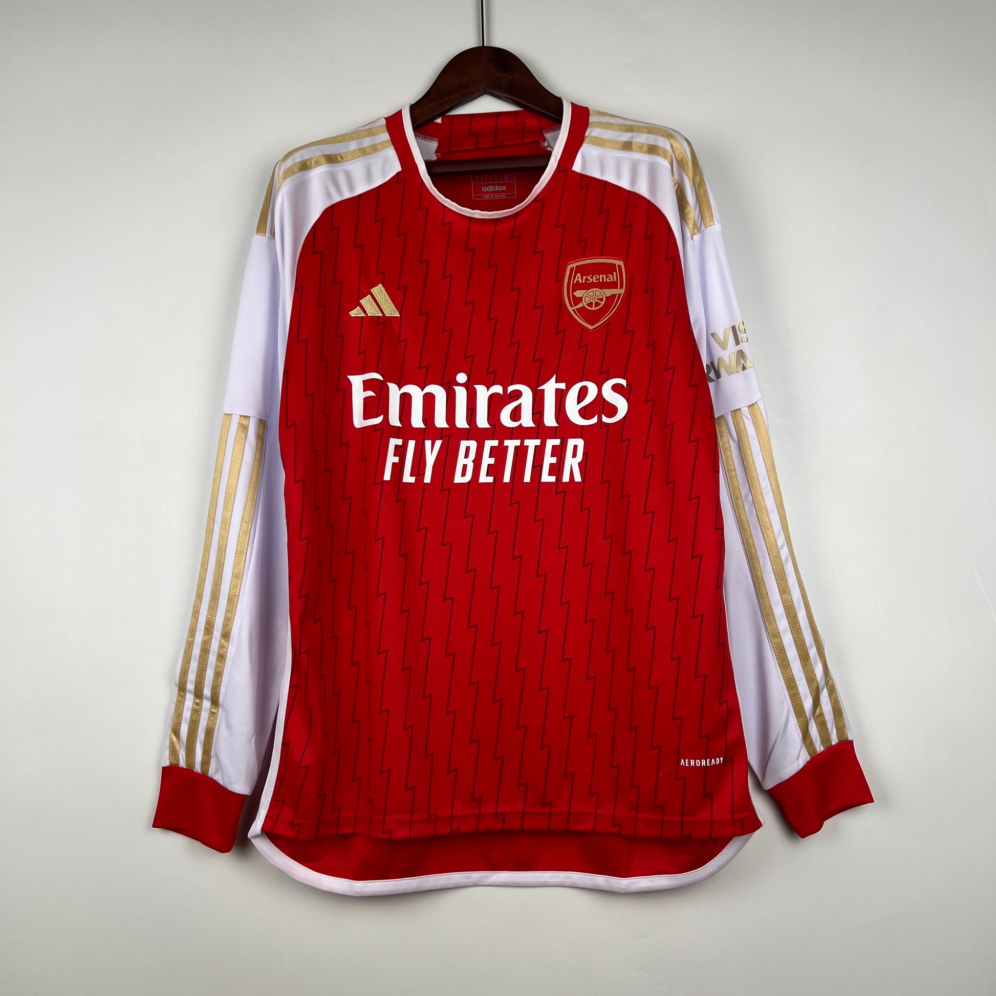 Arsenal home shirt 23/24 full sleeve-front side
