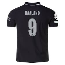 HAALAND 9 MANCHESTER CITY AWAY SHIRT(EMBROIDED LOGO)