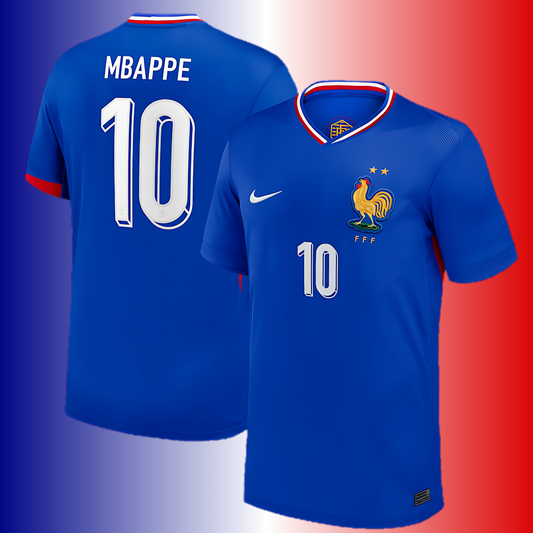MBAPPE 10 FRANCE HOME EURO CUP 2024 SHIRT