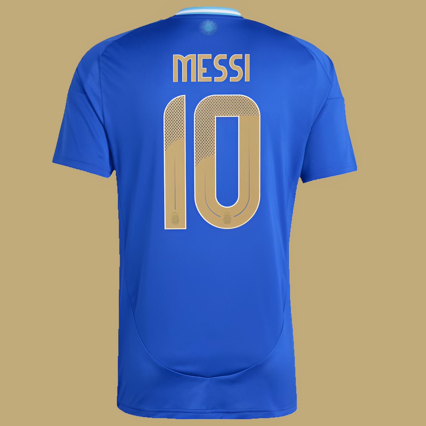 ARGENTINA AWAY MESSI 10  SHIRT