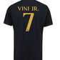Real Madrid third Shirt backside printes ith vini jr 7