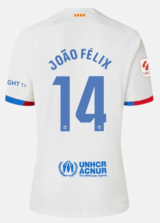 JOÃO FÉLIX 14 Barca Away shirt
