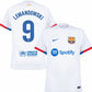 Lewanodowski 9 Barca Away shirt